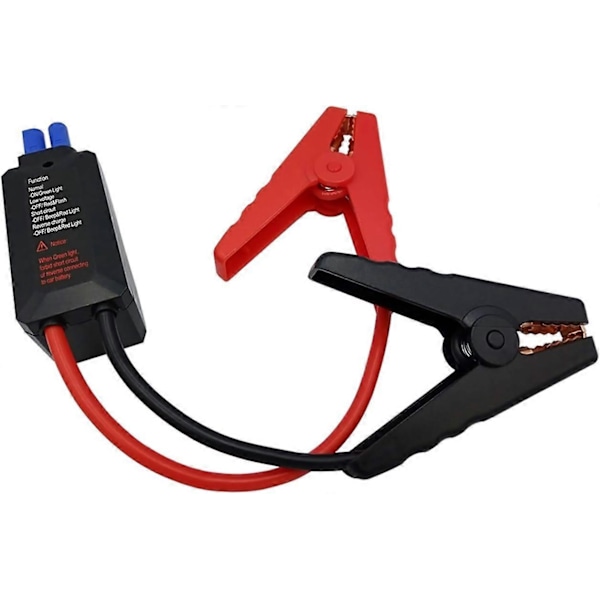 Udskiftningskabel til bærbar batteri jumpstarter - Smart kabel til powerbanks - Perfekt