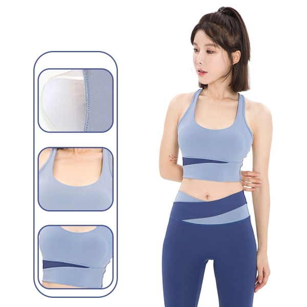 Gym Yoga Byxor Casual High Waist Mode Sommar Slim Knä Längd - Perfet Caramel L