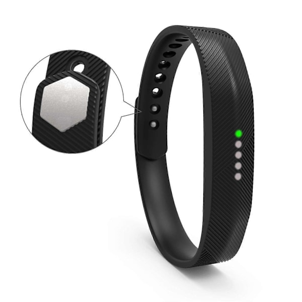 Kompatibel med Fitbit Flex 2 armbånd, erstatningsarmbånd kompatibelt med Fitbit Flex 2 - Perfekt Green L