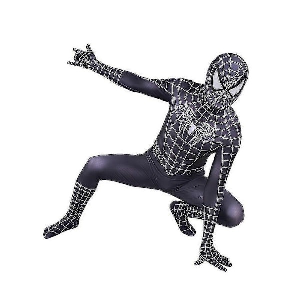 Mænds Remy Kostume Venom Symbiote Remy Dragt Zentai Bodystocking Voksen-Perfekt Hood Jumpsuits L