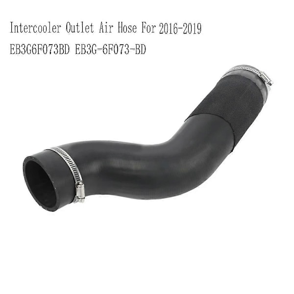 EB3G6F073BD Intercooler Udgangs Luftslange Kompatibel med Everest 3.2L 2016-2019 EB3G-6F073-BD Motor Køler Rør - Perfekt