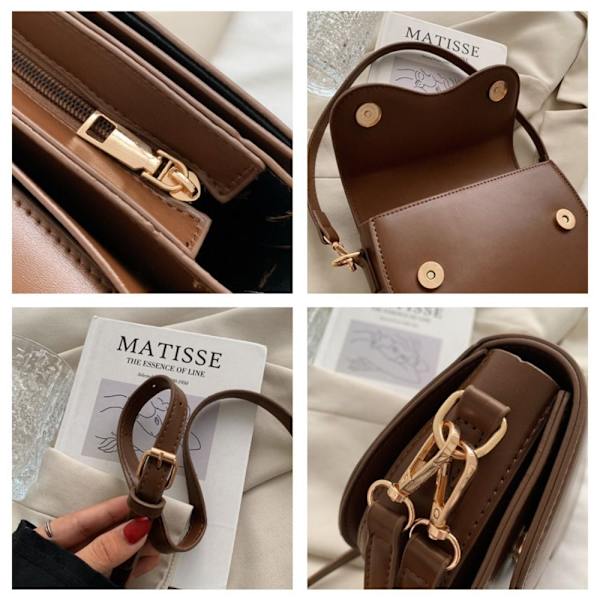 Skuldertaske Crossbody taske-Perfet brown