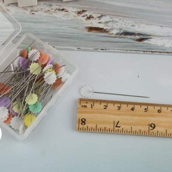 200 st Quiltnålar, Quiltnålar Flower Head Patchwork Pins - Perfet