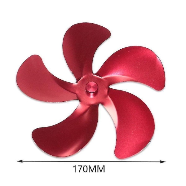 Kuumailmapuhallin Avotakka Tuulettimen siivet tuulettimella palavasta puulaatikosta - Perfet Red