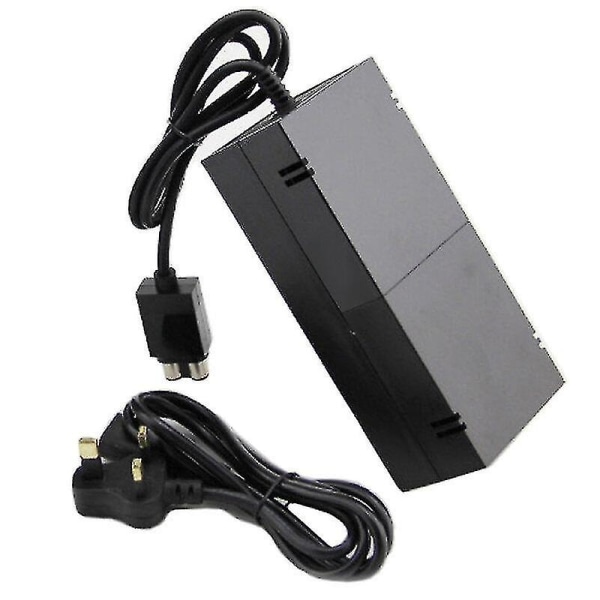 Brick Power for Xbox One-konsoll AC Adapter Laderkabel Videokabel - Perfet