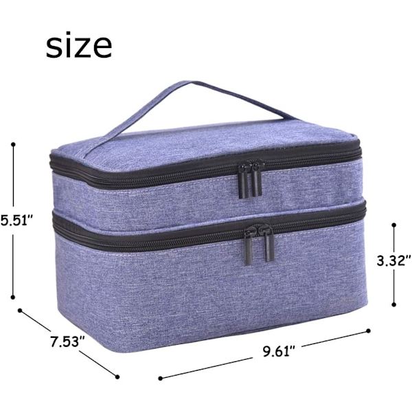 case - rymmer 30 flaskor (15 ml-0,5 fl.oz), case, organizer - Perfet