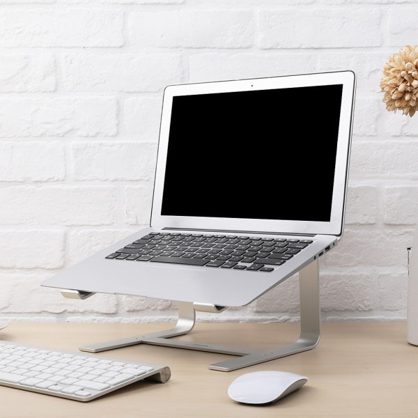 Bordsbord för bärbar dator i aluminium för Mac för MacBook Pro Air för Apple Notebook-hållare Ergonomiskt lyft Metal Riser Desktop- Perfet