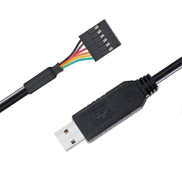6Pin TTL-232R-5V/3V3 FT232 USB 2.0 til TTL 5V 3.3V Download Debug Kabel Adapter Modul Kompatibel med (A)-Perfet