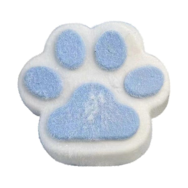 Käsintehty Taba Squishy Iso Kissa, Jättimäinen Kynsi Squishy Aikuisten Lapsille - Perfet blue