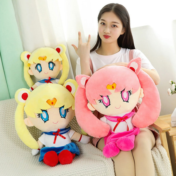 25/40 cm Tsukino Usagi -täytetty nukke ja Anime Sailor Moon Pehmo - Perfet A7
