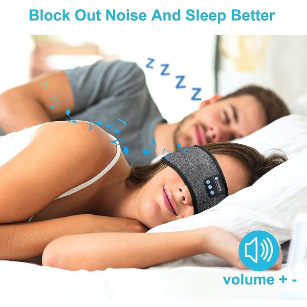 Sovehodetelefoner Bluetooth-hodetelefoner Personlig øyemaske - Perfet