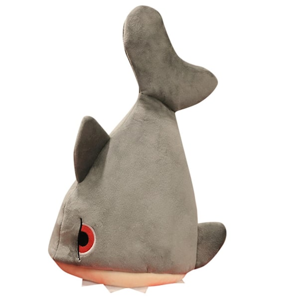 Plush Rolig Kostymhatt Elektrisk Svingande Rörlig Rostad Kalkonhaj Julhatt för Rollspel Klä upp sig Fest-Perfekt Shark Hat Ordinary