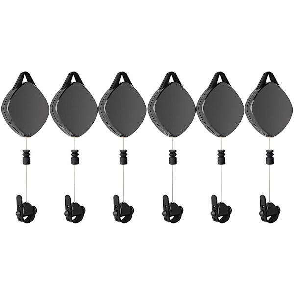 3/6 st Ljudlös VR Kabelhantering Trissa System Kompatibel med HTC Vive Rift S PS Kompatibel med Windows VR Tillbehör - Perfet