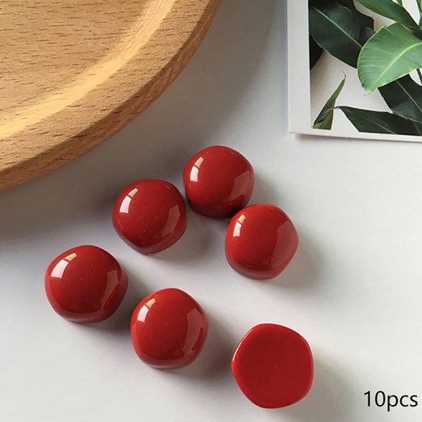 10 kpl pyöreitä jääkaappimagneetteja 15 mm pieni jääkaappi Multicolor