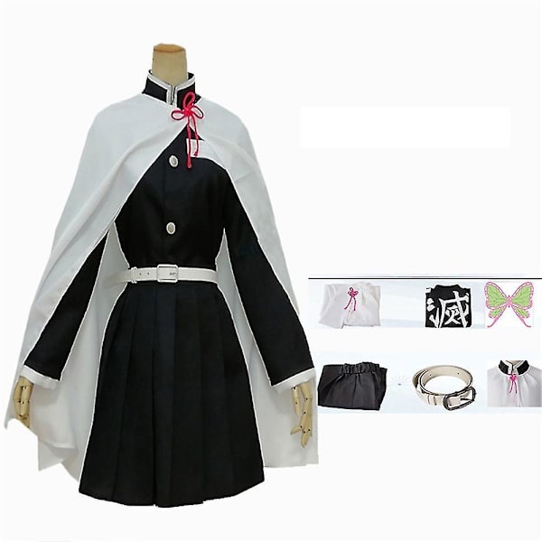 Anime Demon Slayer Kimetsu No Yaiba Zenitsu iyu Tanjirou Kamado Nezuko Cosplay Naiset Lapset Miesten Kimono - Perfet G