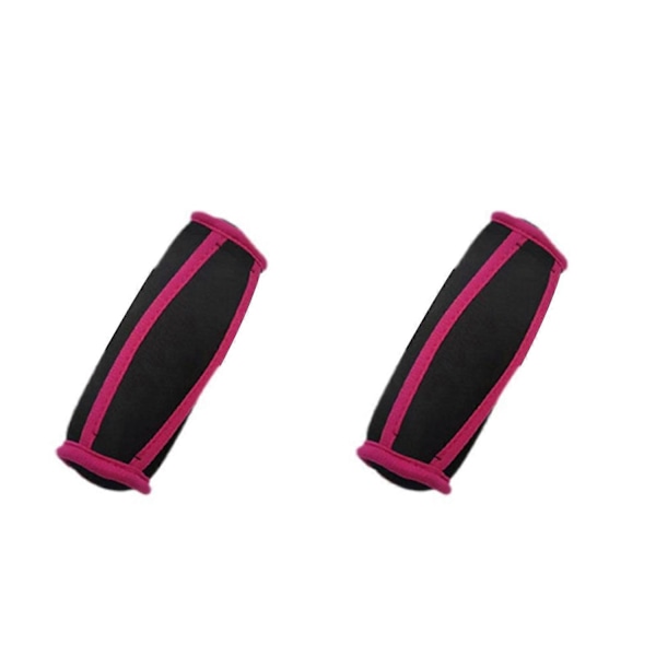 2 st Handvikter med Rem Återanvändbar Fysioterapi Löpning Jogging Träning Sandpåse Hantel Handvikter Set-Perfet Pink