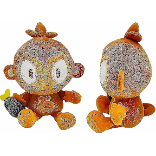 9,8-tommers dart monkey plysjdukke, blond myk fylt dukke - Perfekt