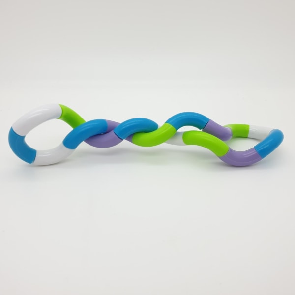 Tangle twist dekompression leksaker barn deformation rep plast - Perfet Flerfärgad 3