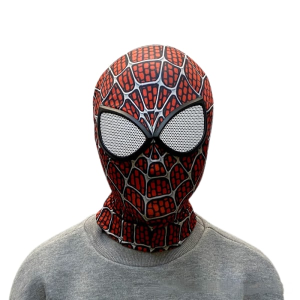 3D Spiderman-masker Spider Man Cosplay-kostumer Lycra Mask Superheltelinser-（ZZ03） - Perfet