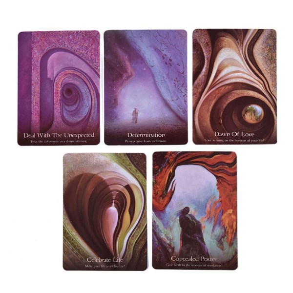 Sufi Wisdom Oracle-kort Tarot-kort Spillekort A 44 kort D - Perfet