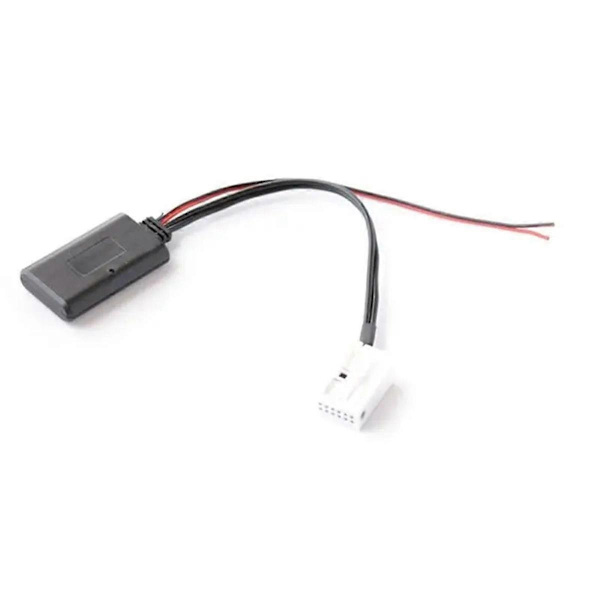 Bil 12Pin Bluetooth Modul Trådløs Radio AUX-in Aux Kabel Adapter Kompatibel med E60 04-10 E63 E64 E61 E70 E9-Perfet