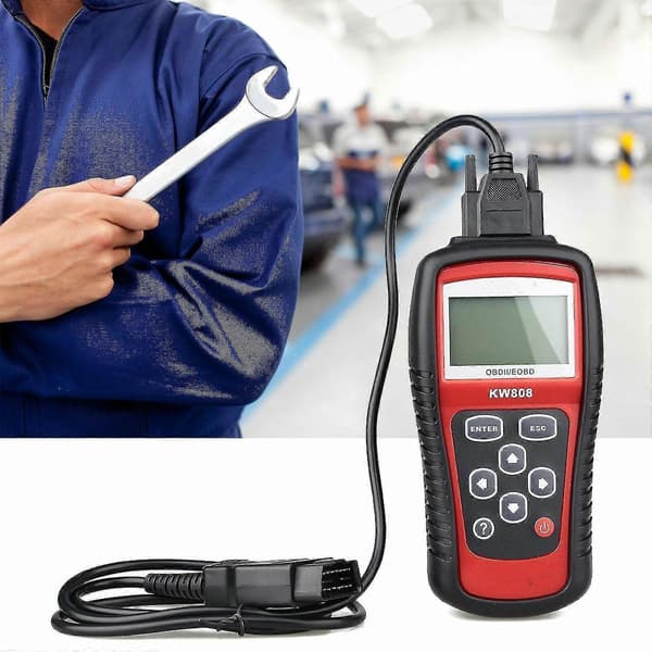 OBD2 KW808 Bil OBDII EOBD Motor Sjekk Live Data Kode Leser Diagnose Skanner-Perfekt