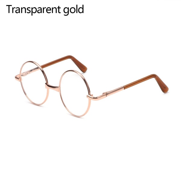 Dukker Glass Runde Briller TRANSPARENT GULL - Perfet