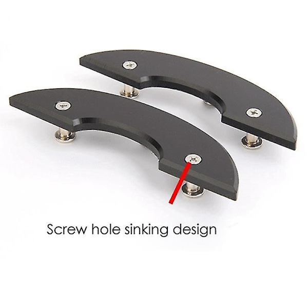 2 stk. Skateboard Pointer Skateboard Deck Beskyttere Hovedbeskytter Universal Board Longboard Beskyttelse - Perfekt