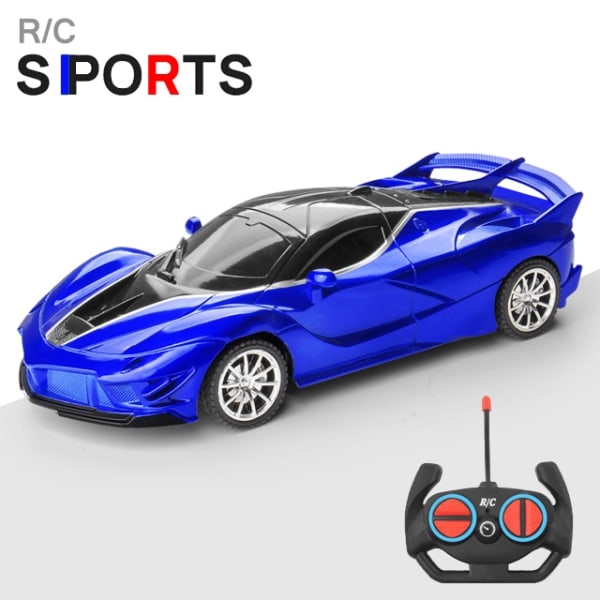 1:18 RC LED-lys 2,4G radiofjernkontroll Sportsbiler Racing Høyhastighetskjøretøy Drifteleker - Perfet Camel