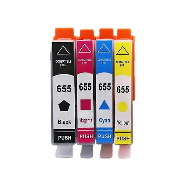 Yhteensopiva Yhteensopiva hp 655:n kanssa Yhteensopiva hp655 655xl mustekasetin kanssa Täysi muste Yhteensopiva HP deskjet 3525 5525 4615 4625 -Perfet:n kanssa 13780as the picture