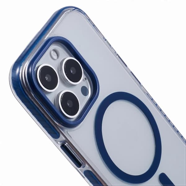 Kompatibel med iPhone 16 Pro Max Klar Deksel Kompatibel med MagSafe TPU+PC Bakdeksel-Perfekt Style E