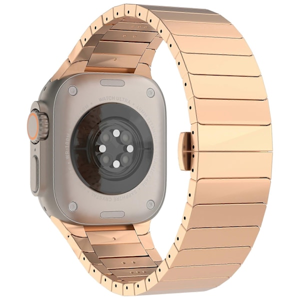 Armbandsbyte i Zink-Legering för Apple Watch 9 8 7 41mm/ 6 5 4 SE SE(2022/2023) 40mm/ 3 2 1 38mm - Perfekt Gold