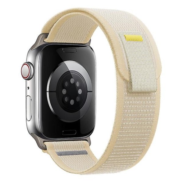 Lämplig för Trail Loop Strap för Apple Watch Band Ultra 8 7 6 5 3 Watch 49mm 45mm 40mm 44mm 41mm 42mm 38mm Nylon Correa Armband Iwatch Series Watch Starlight 38mm 40mm 41mm