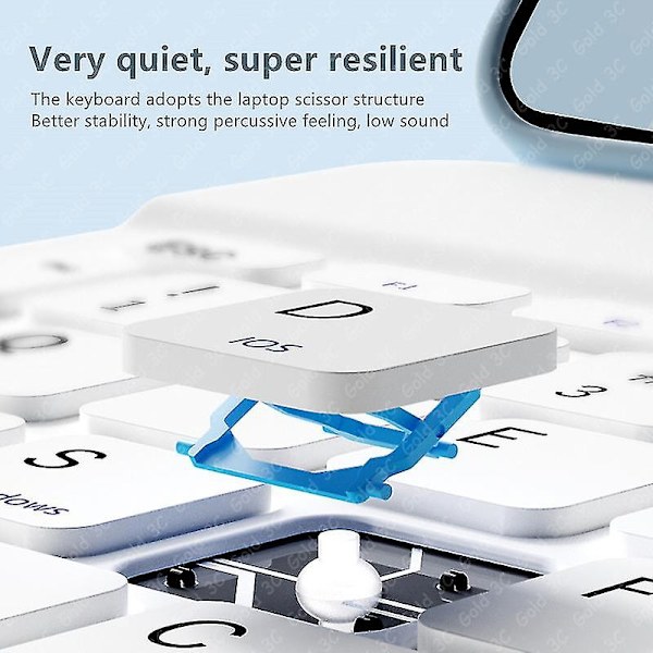 Etui Med Tastatur Til Ipad Mini 1/2/3 7,9 tommer - Perfet
