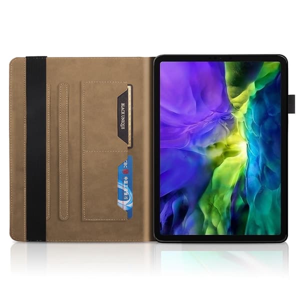 Life Tree Tablet Cover Kompatibel med iPad Pro 12.9 2022 / 2021 / 2020 - Perfekt Brown