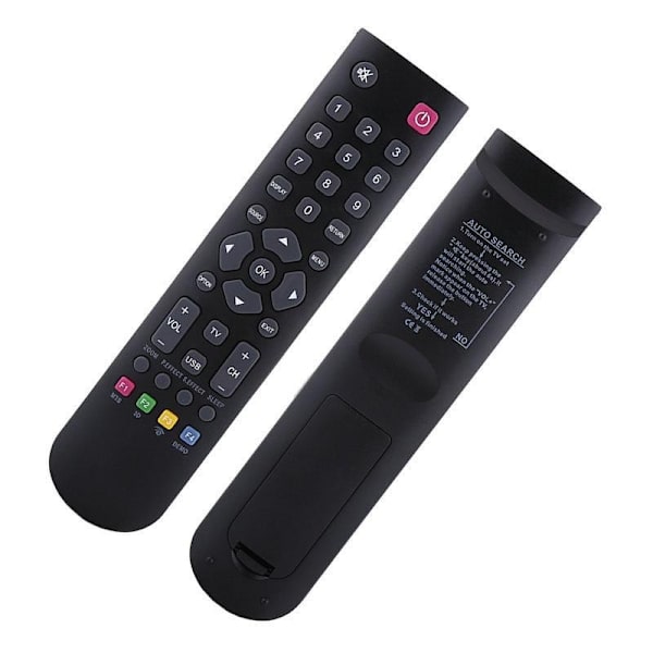 Universal fjernbetjening TCL erstatning RC00E0 Thomson - Perfet black one size