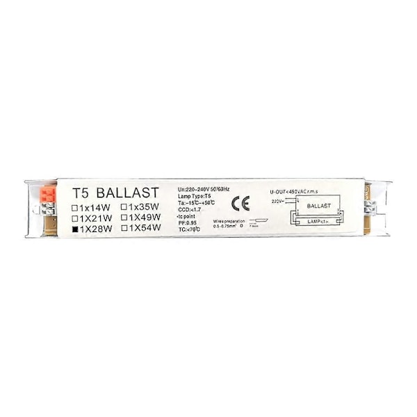 Industriel Lampe Elektronisk Fluorescerende Forkobling T5 Fluorescerende Forkobling - Perfet 1x28W