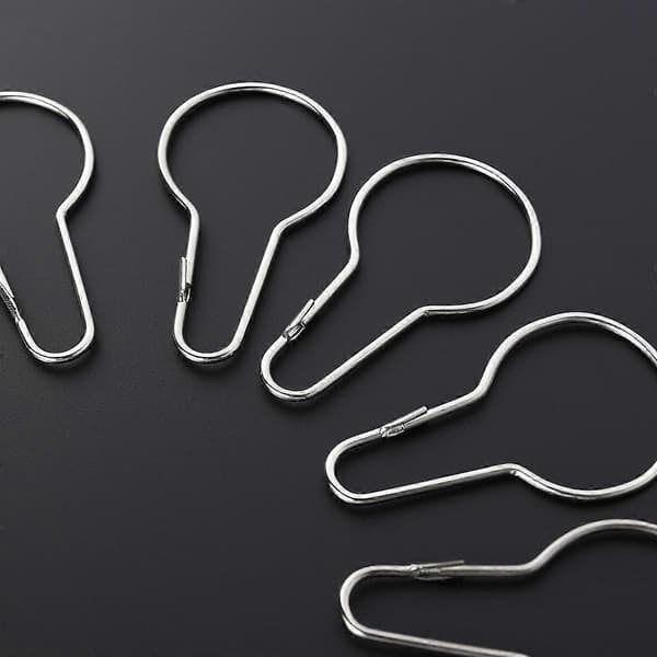 Duschdraperikrokar Draperikrokar Gardinhållare Duschdraperikrokar Clips - Perfekt