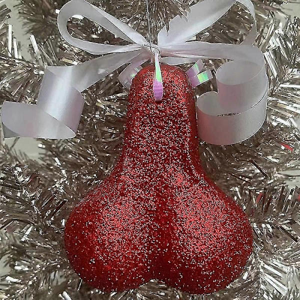 Julekule-Hengende Pynt Kreativ Juletrær Ornamenter Dekor-Perfekt red