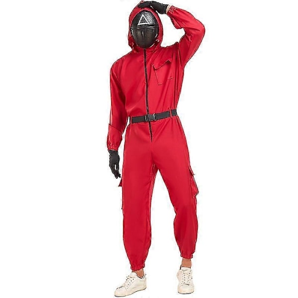 Halloween Kostume Squid Game til Voksne og Børn - Perfekt 120