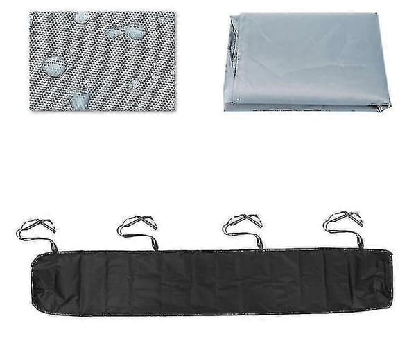 Vattentätt skydd för utomhusmarkis, dammtätt skydd för infällbar rullgardin - Perfekt gray 3m-9.84ft
