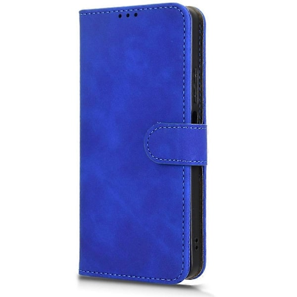 Kompatibelt med Oppo A5 Pro 5G Läderfodral Hudkänsla Anti-Fall Plånboksfodral Flip Telefonfodral - Perfekt Blue