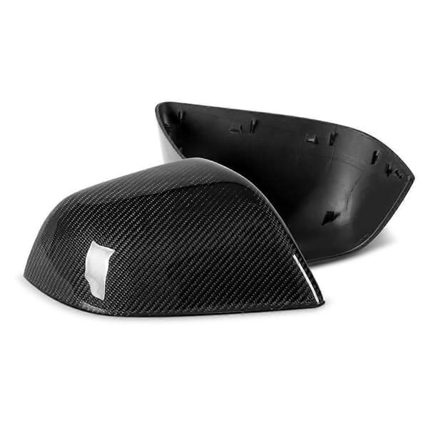 Bakspejlskappe til bil, kompatibel med Tesla Model 3, Carbon Fiber-Perfet