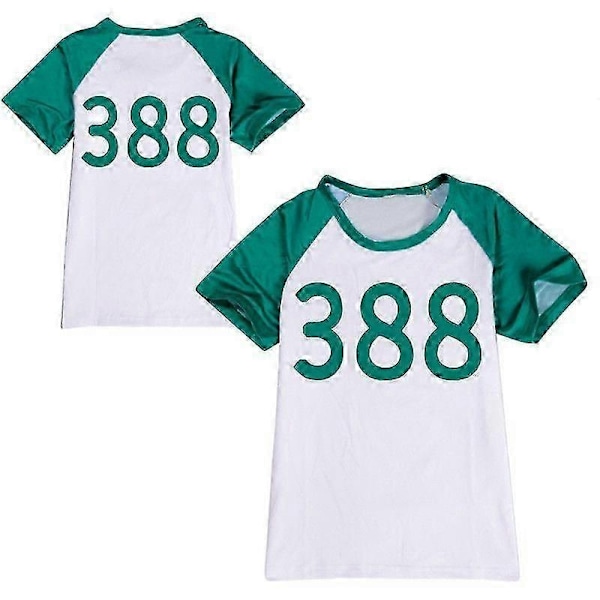 Squid Game 2 Spelare Cosplay Kostym Träningsoverall Komplett Klädset a-Perfet No.388 150cm