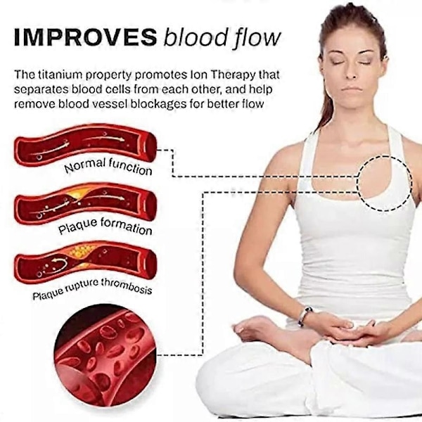 Biancat ProstaPower Magnetiskt Armband, Magnetiskt Band & Armband för Män Kvinnor - Perfekt C