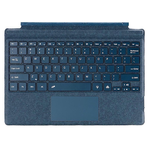 Kompatibel med Microsoft Surface Pro 7+/7/6/5/4/3 baggrundsbelyst Bluetooth-tastatur med touchpad - Perfekt Style B