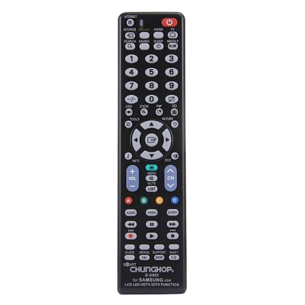 Fjernkontroll for SAMSUNG LED TV / LCD TV - - Perfet Universal