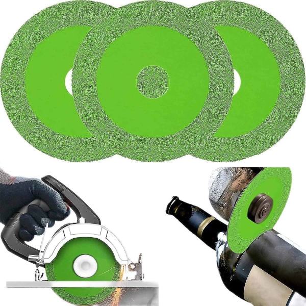 4-tums glaskapskiva tunn sågbladshjul Glaskeramisk skärning för vinkelslip  (Färg: 3 stycken) - Perfet 2d8a | Fyndiq