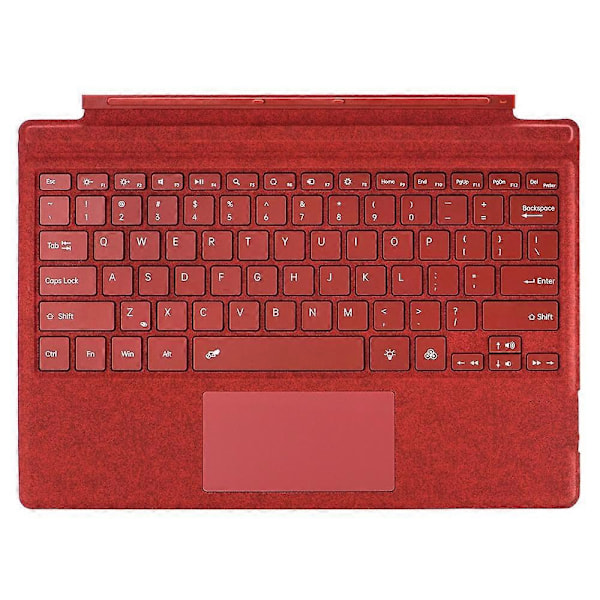Kompatibel med Microsoft Surface Pro 7+/7/6/5/4/3 baggrundsbelyst Bluetooth-tastatur med touchpad - Perfekt Style A