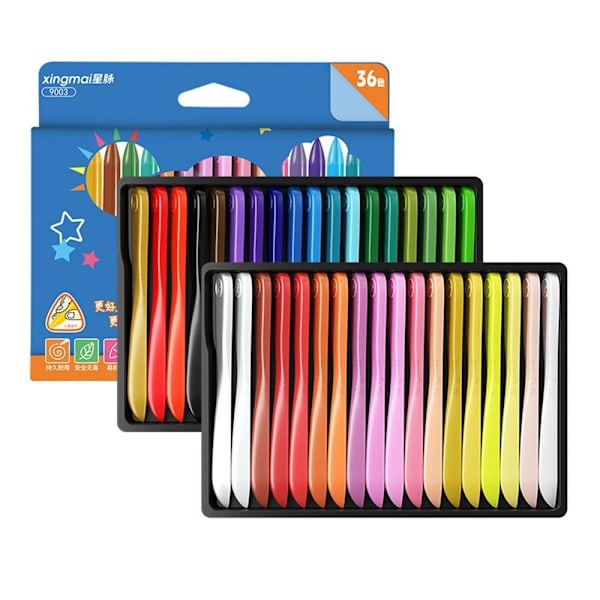 12/18/24/36 Farger kritt Ikke bli skitne 12 FARGER 12 FARGER- Perfet 12 Colors